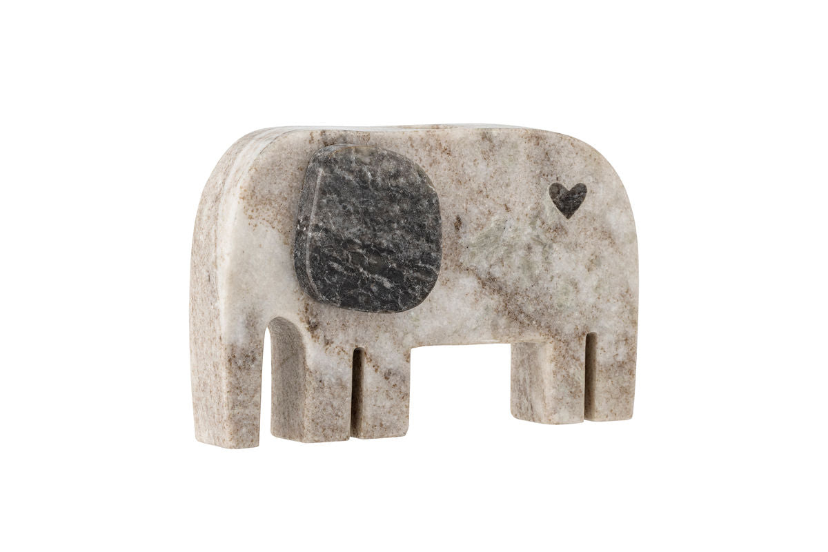 Kinder-Deko „Elio“ – Naturfarbener Marmor