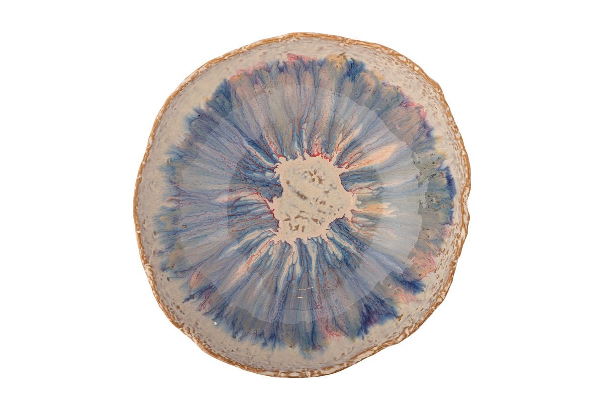 Schale Cebu – Steingut mit aquarellartiger Glasur