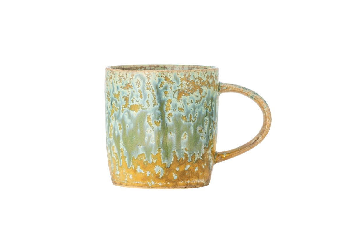 Becher „Elvian“ – Grünes Steingut