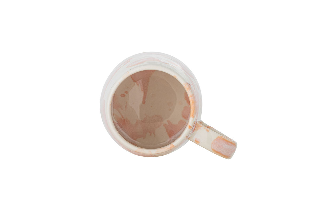 Becher-Set Jana – Steingut mit reaktiver Glasur (4er-Set)