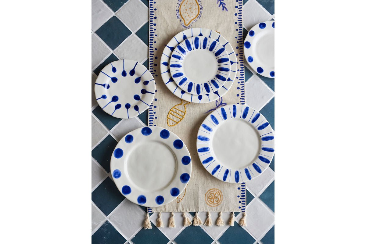 Teller Elvara - aus Steingut gefertigt 3er Set