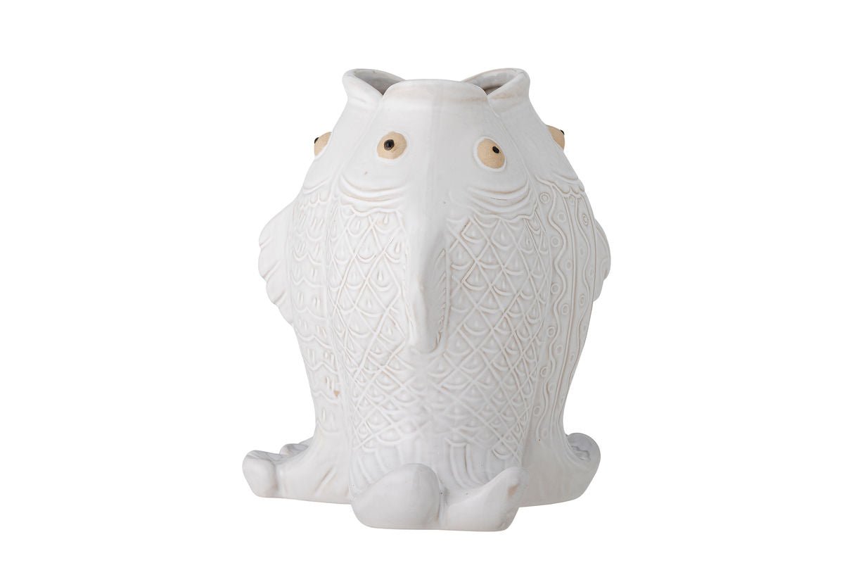 Vase „Ilvara“ – Weißes Steingut