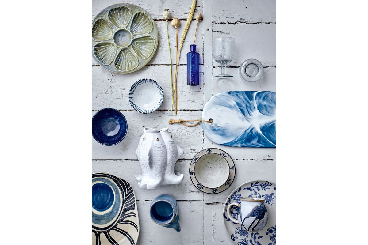 Vase „Ilvara“ – Weißes Steingut