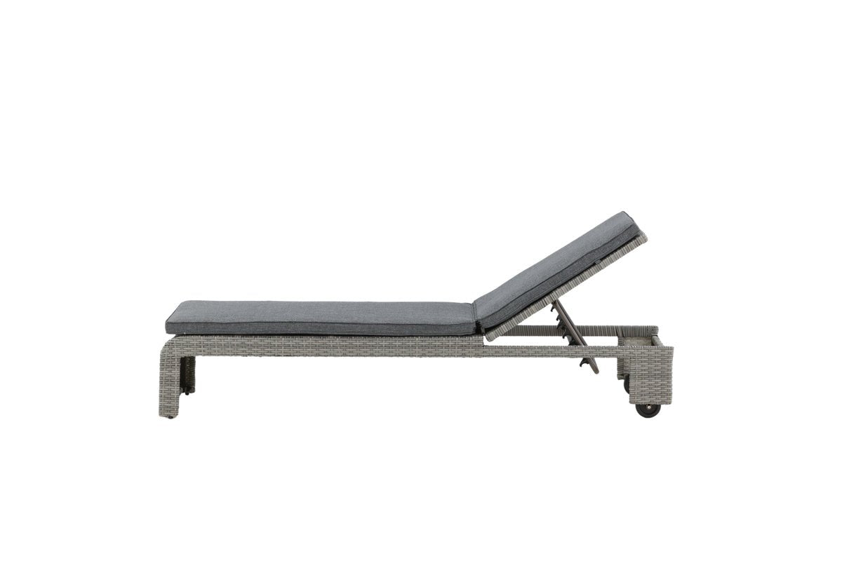 Garten Sonnenliege Irina - aus Rattan