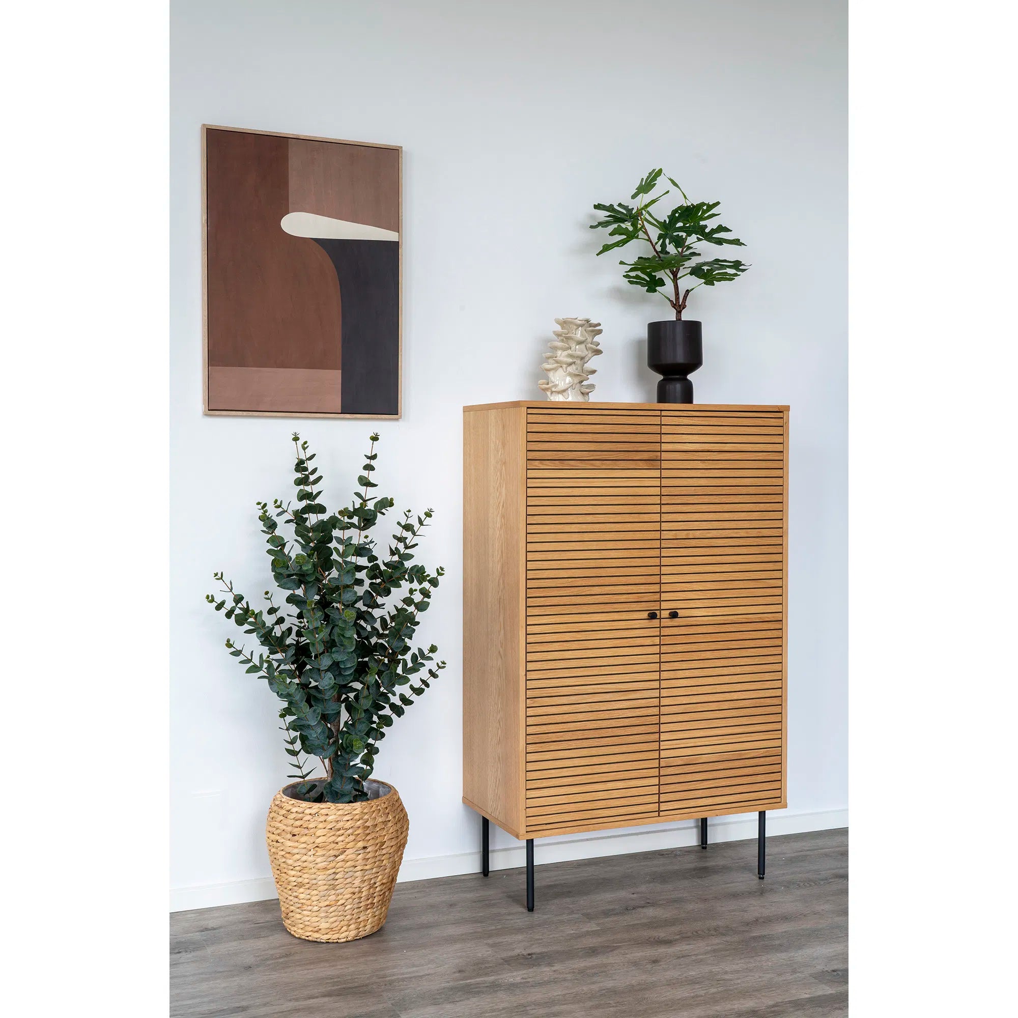 Kunstpflanze Eukalyptus – 120 cm eleganter Blattschmuck für dein Zuhause