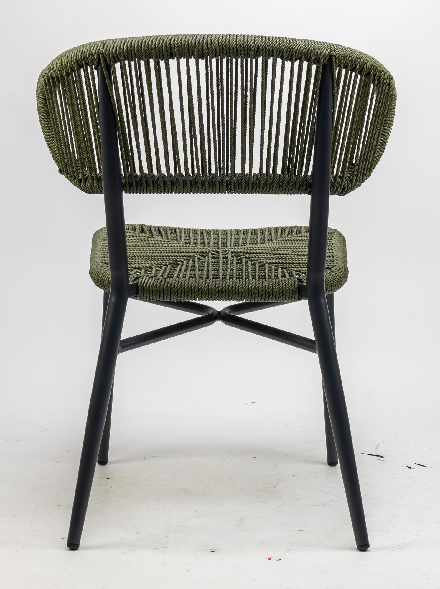 4er Set - Gartenstuhl Noura Rope Design