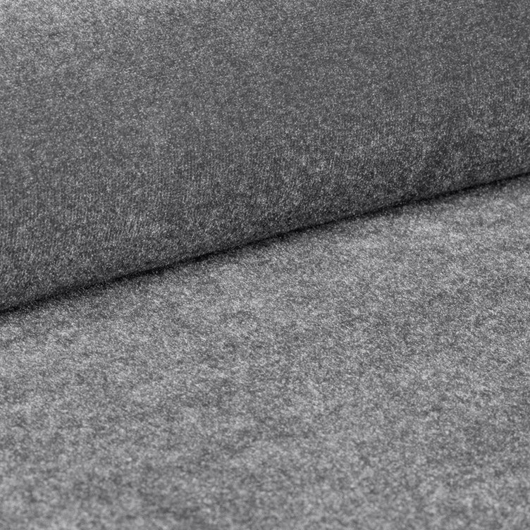 Designer upholstered bed Sleepy in velvet with storage