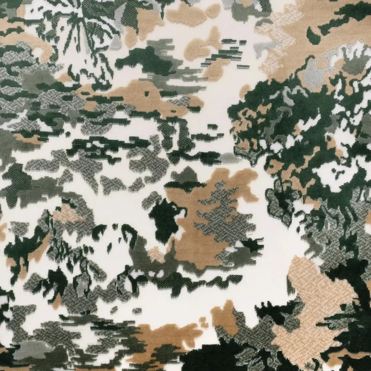 Designer Sofa-Sessel Lesley - Jacquard mit Aquarell-Muster