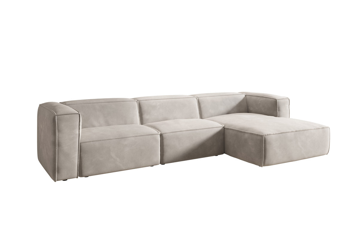 Designer Sofa Comfy L in Samt