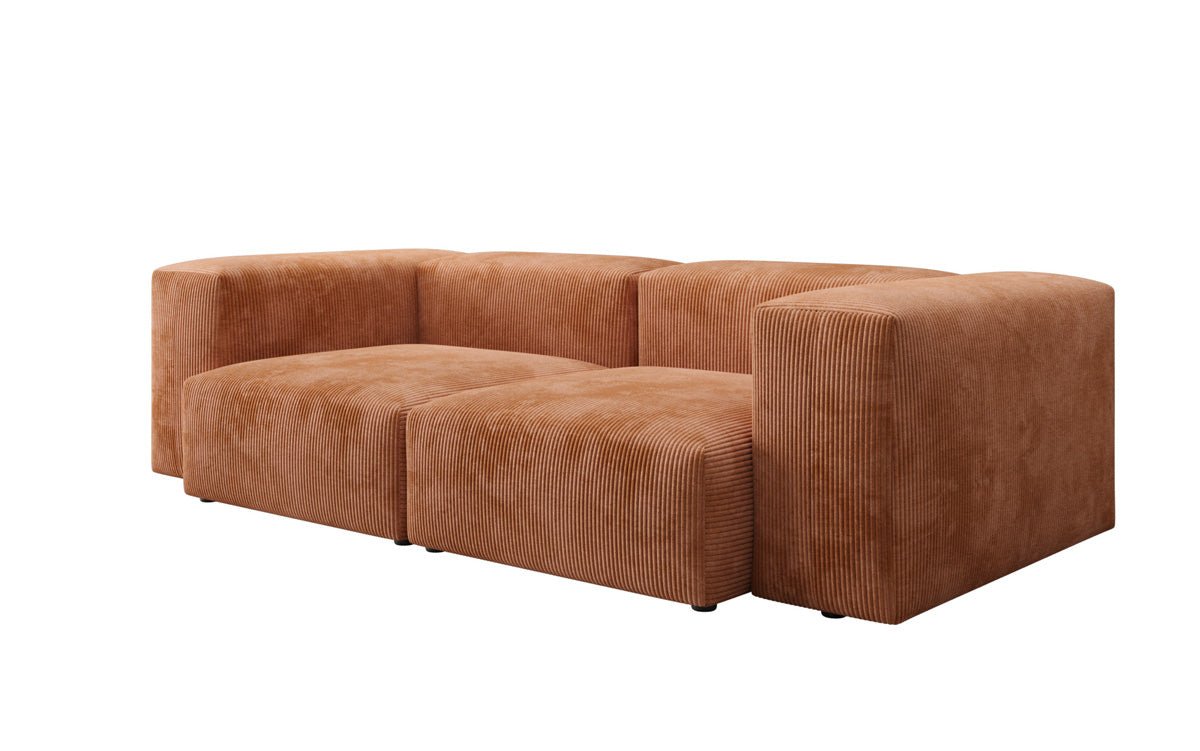 Designer 2 Sitzer Sofa Snug in Cord