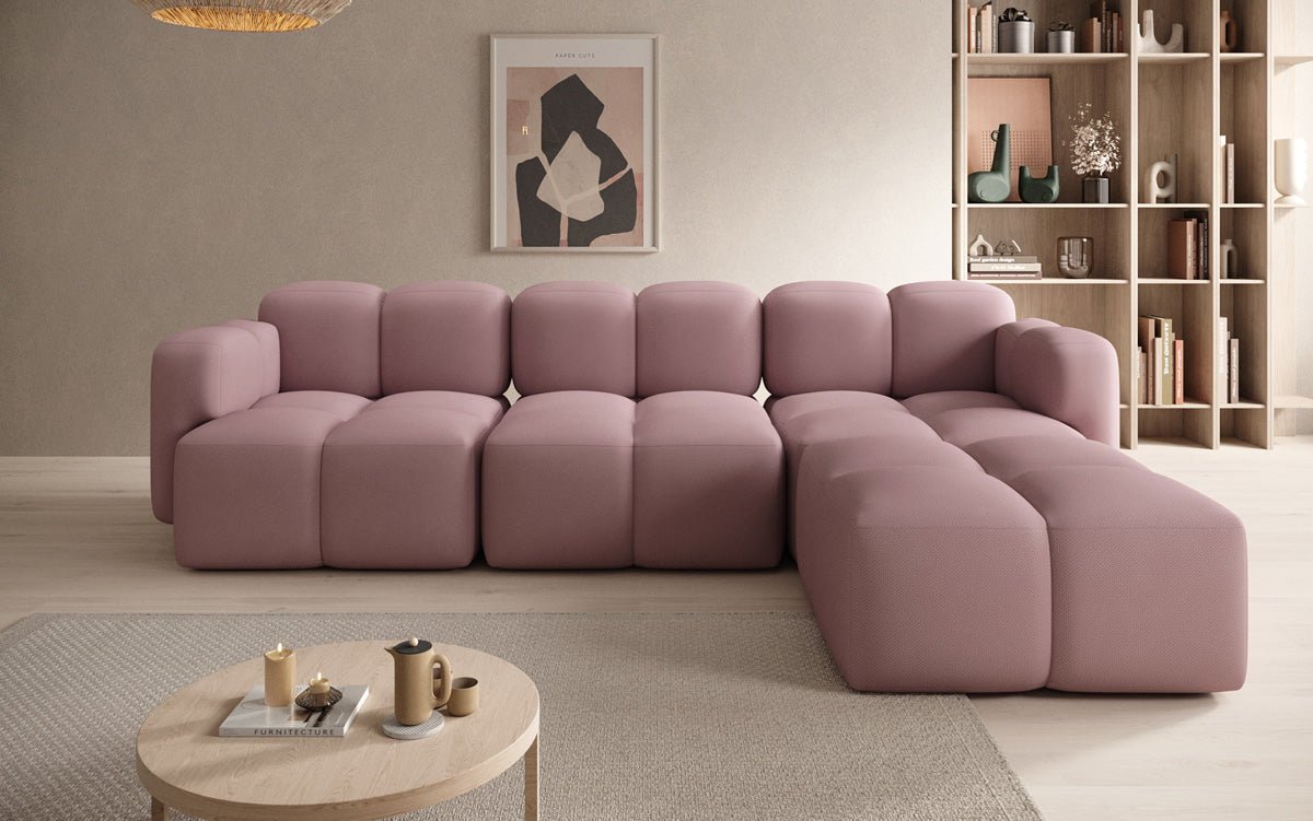 Designer L Sofa Celly in Stoff