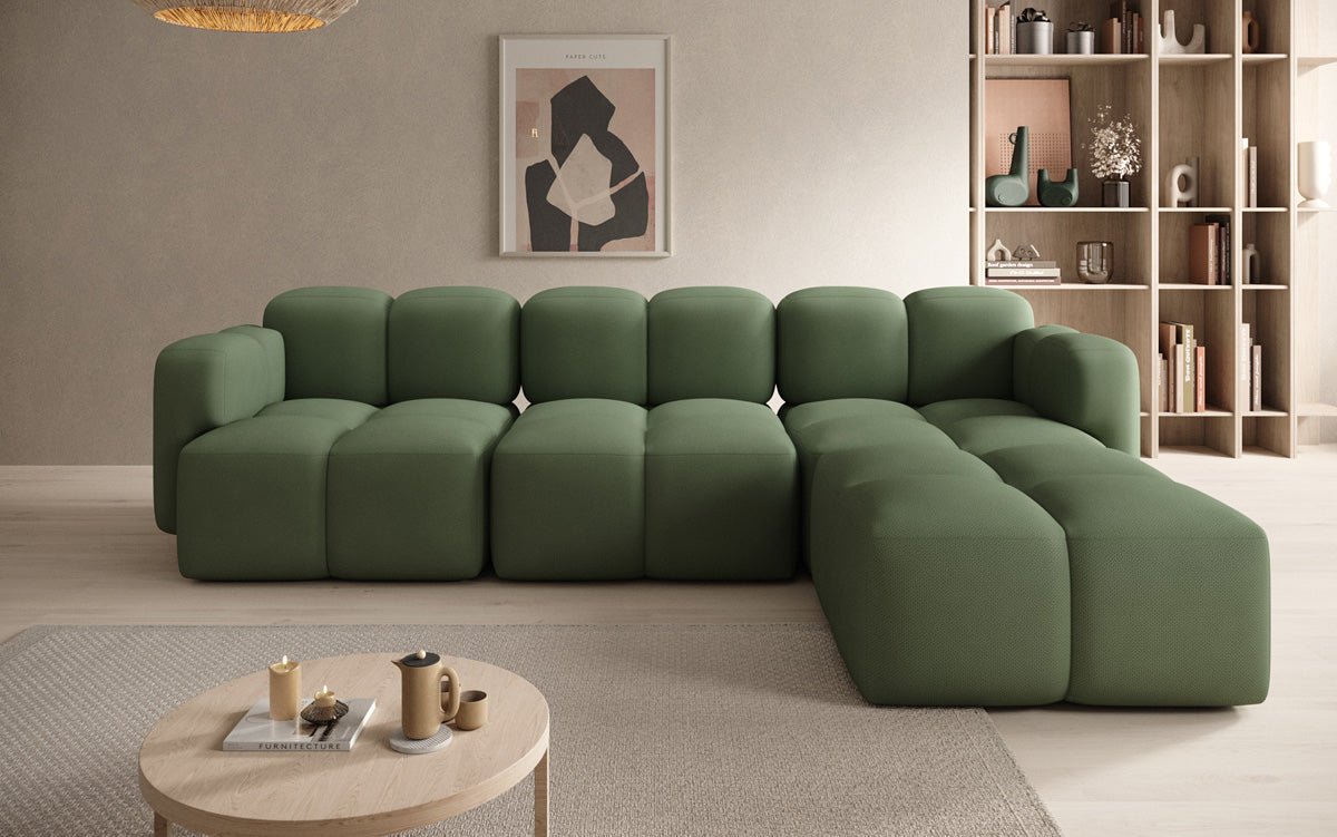 Designer L Sofa Celly in Stoff