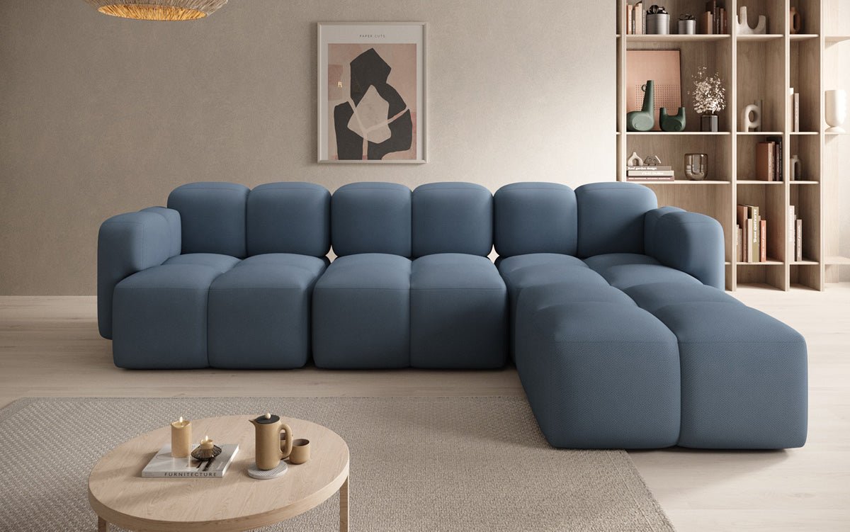 Designer L Sofa Celly in Stoff