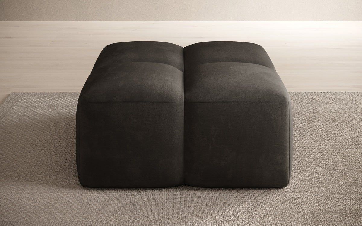 Celly side stool in velvet