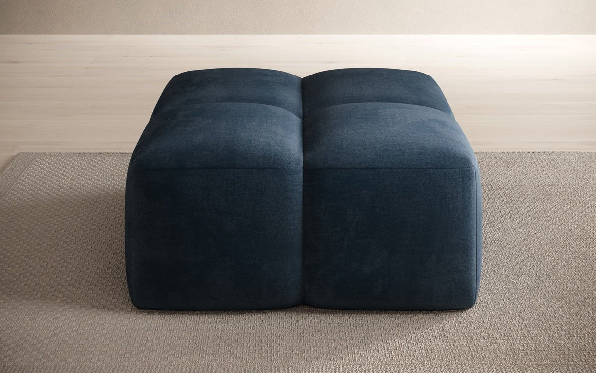 Celly side stool in velvet