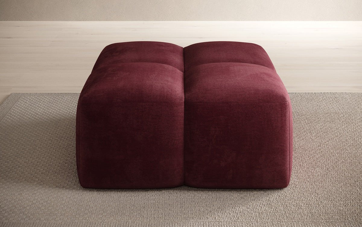 Celly side stool in velvet