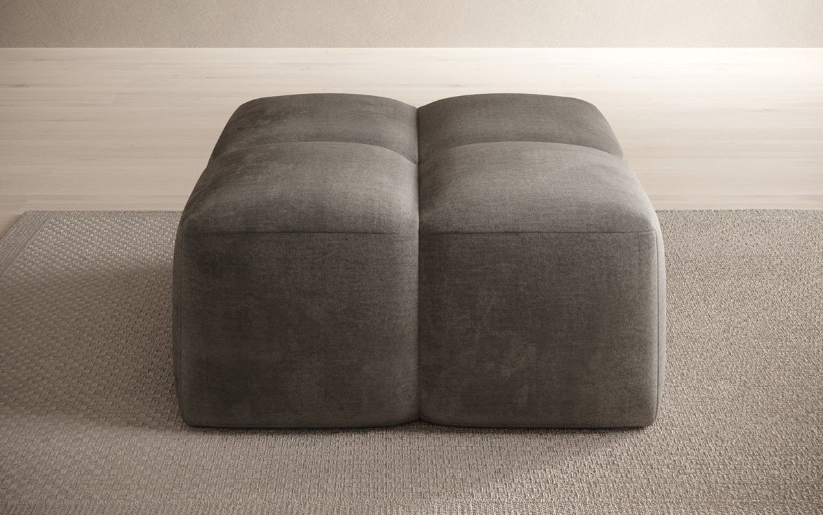 Celly side stool in velvet
