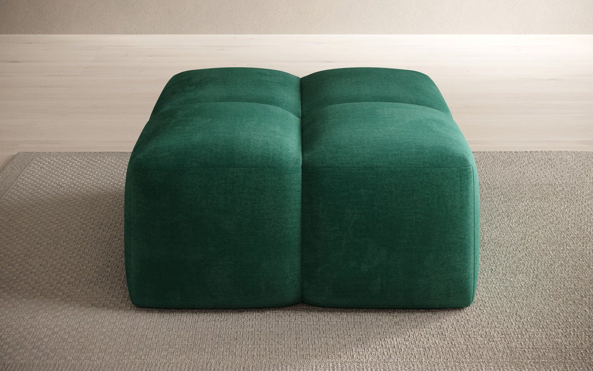 Celly side stool in velvet