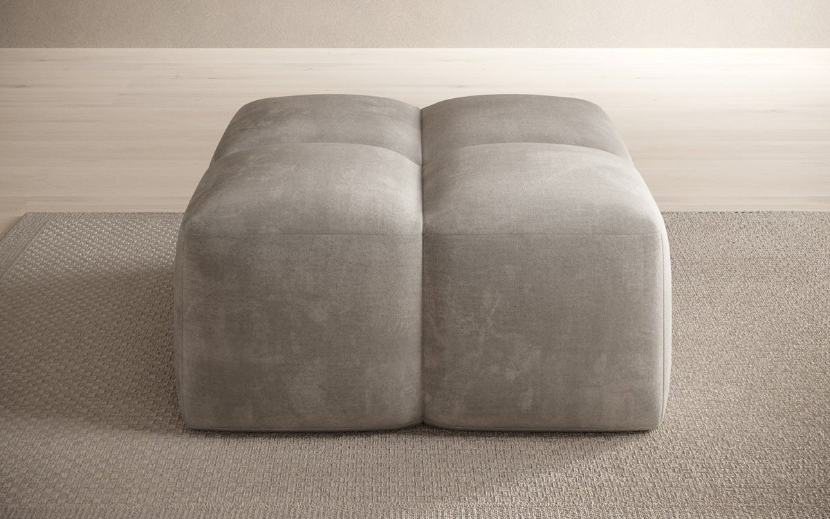 Celly side stool in velvet