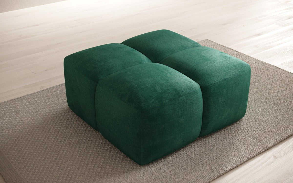 Celly side stool in velvet