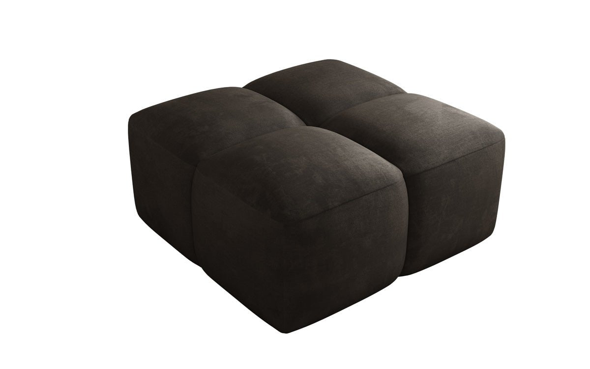 Celly side stool in velvet