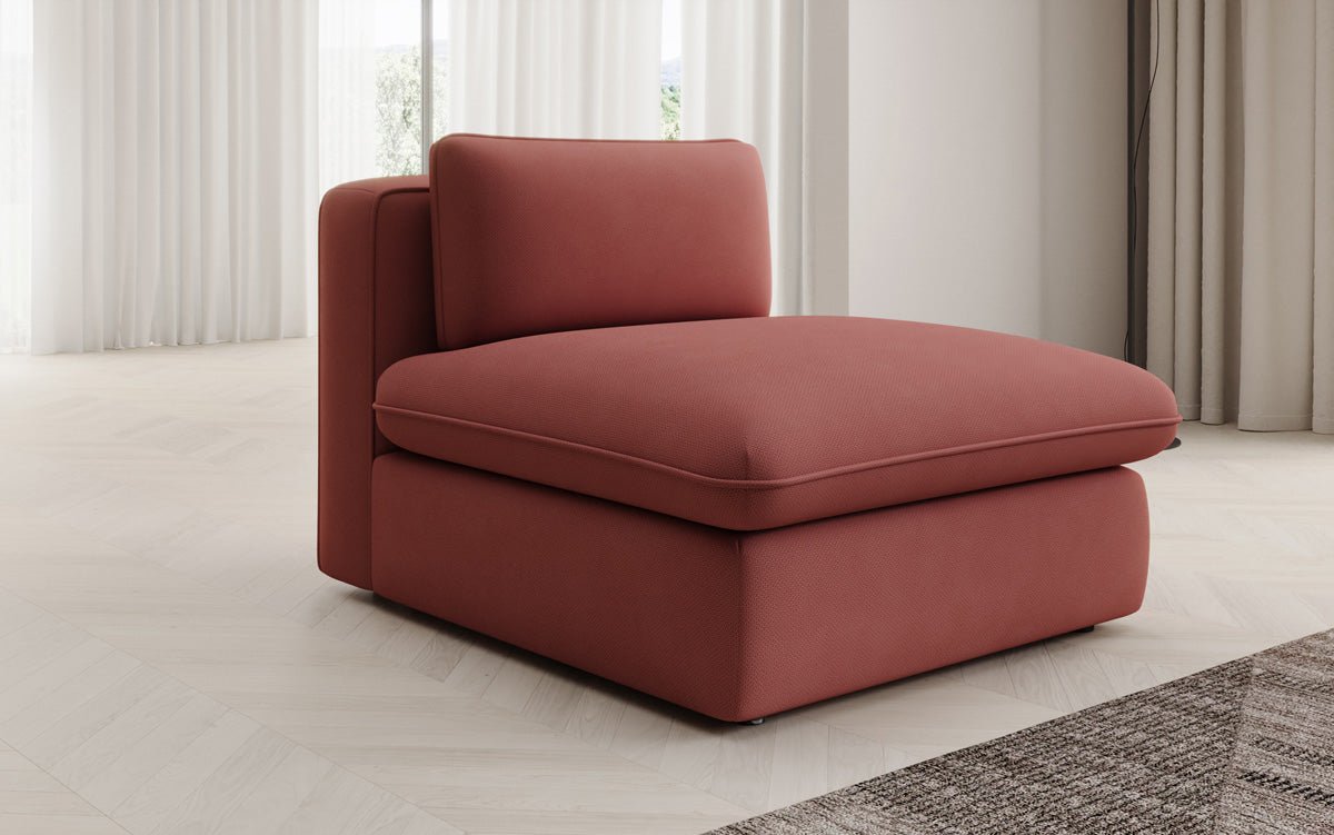 Designer sofa armchair Cuddle in fabric