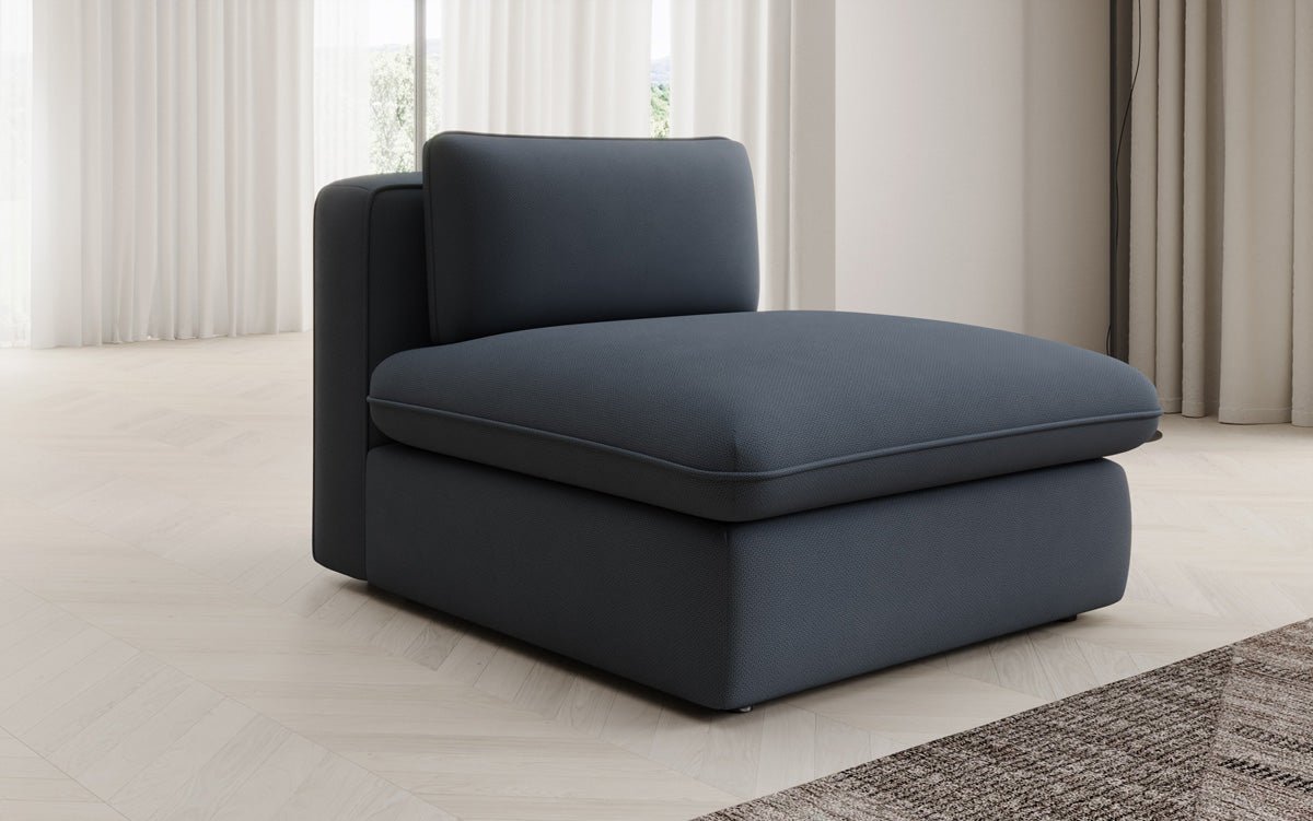Designer sofa armchair Cuddle in fabric