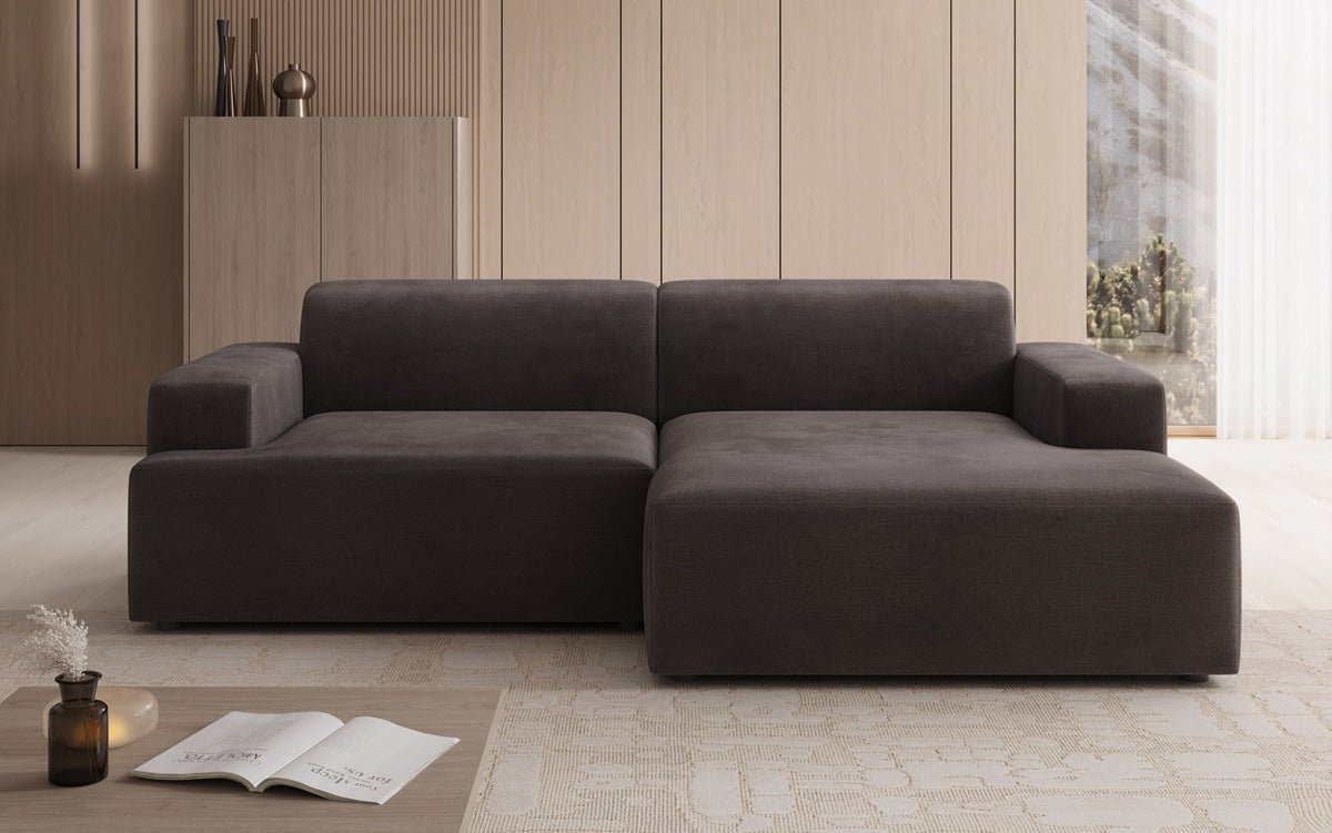 Designer Sofa Monza L in Samt