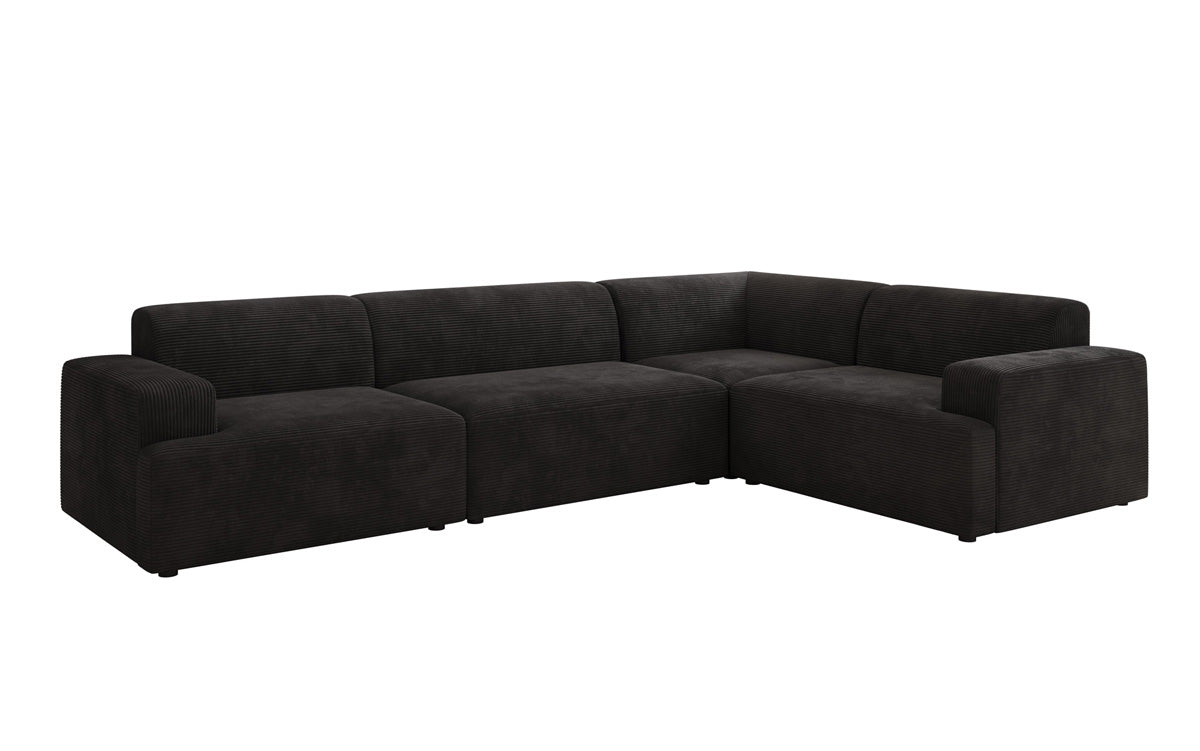 Designer Sofa Monza Wohnlandschaft L in Cord