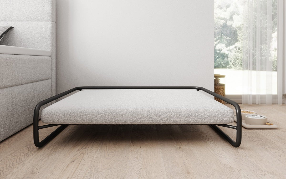 Hundebett Arlo 80 × 100 cm in Bouclé