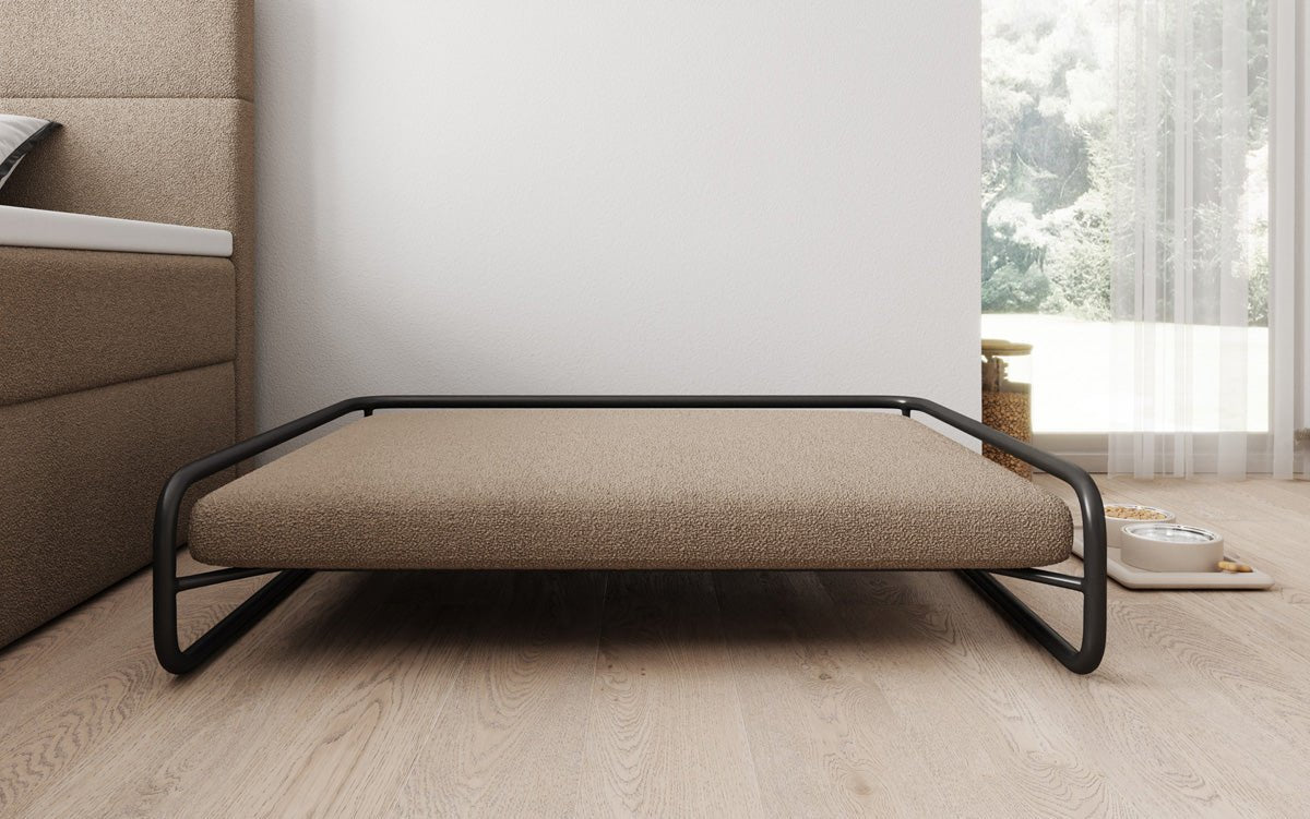 Hundebett Arlo 80 × 100 cm in Bouclé