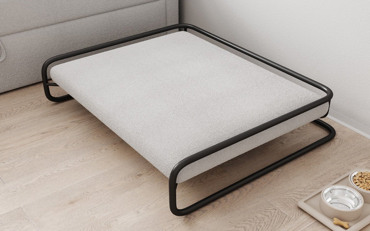Hundebett Arlo 80 × 100 cm in Bouclé