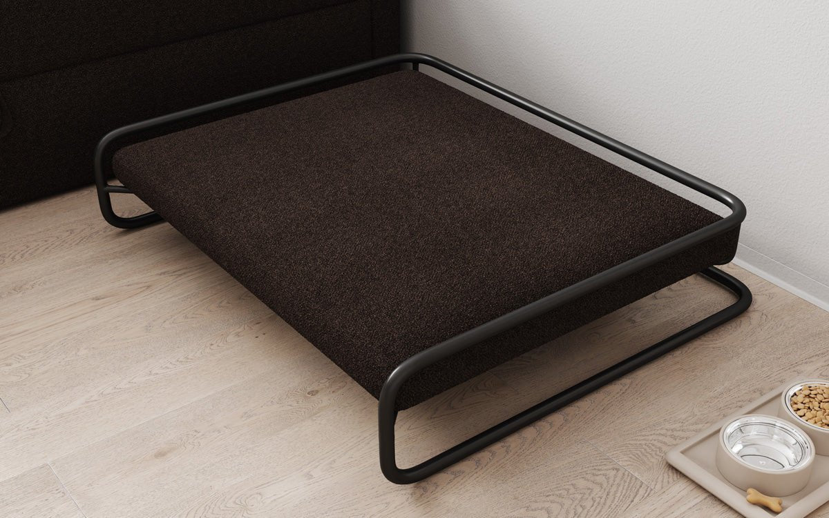 Hundebett Arlo 80 × 100 cm in Bouclé