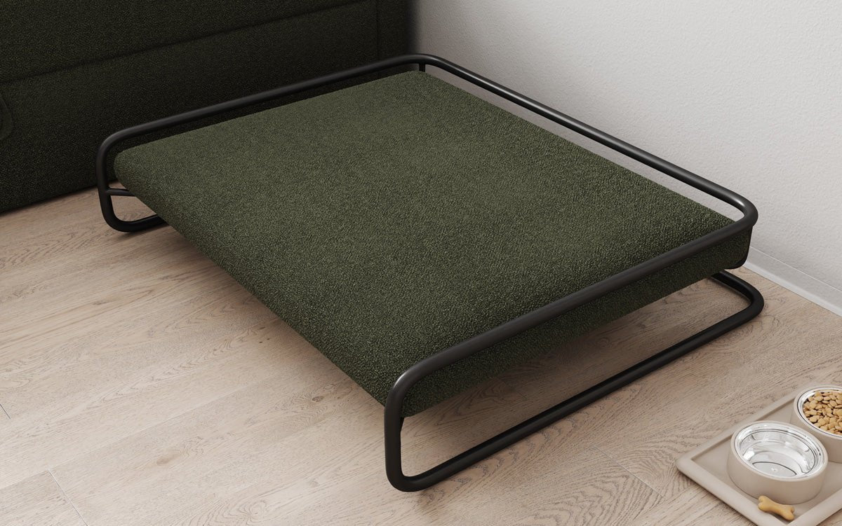 Hundebett Arlo 80 × 100 cm in Bouclé