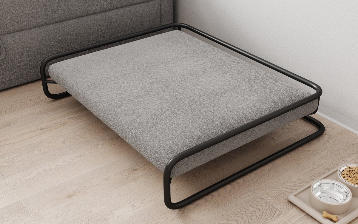 Hundebett Arlo 80 × 100 cm in Bouclé