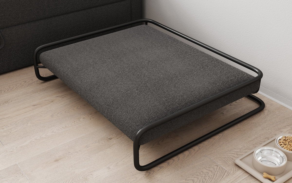 Hundebett Arlo 80 × 100 cm in Bouclé