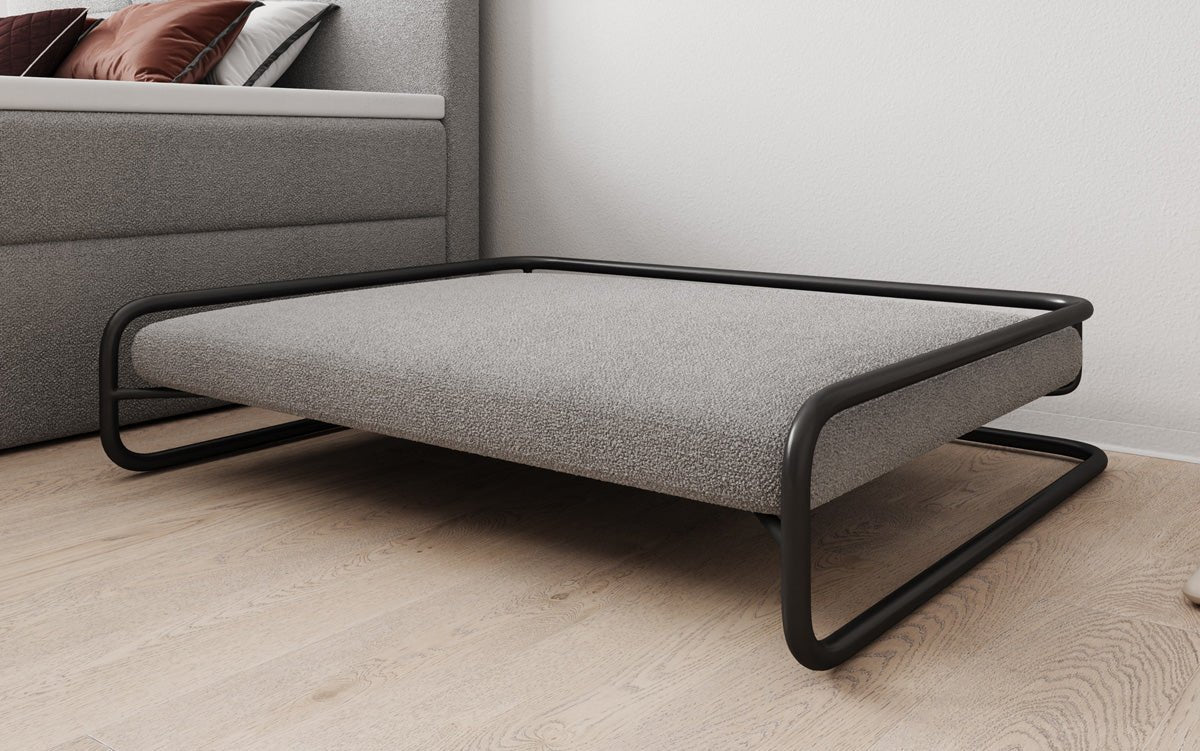 Hundebett Arlo 80 × 100 cm in Bouclé