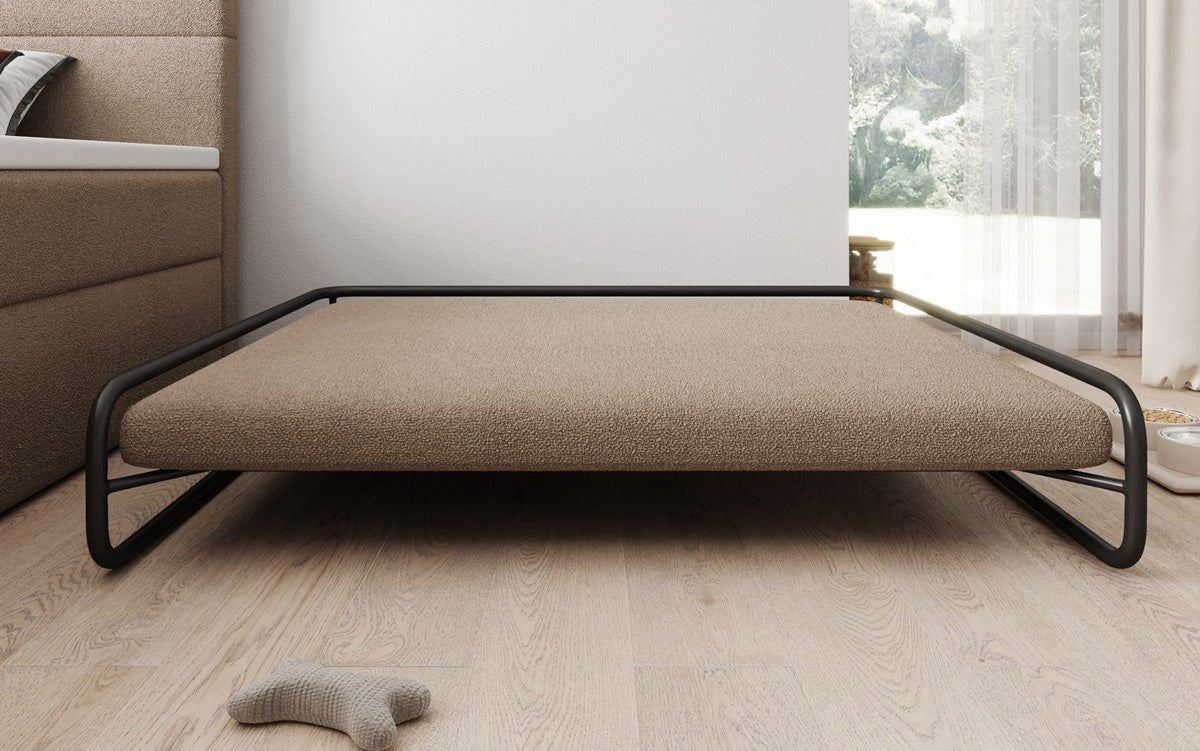 Hundebett Arlo 100×120 cm in Bouclé