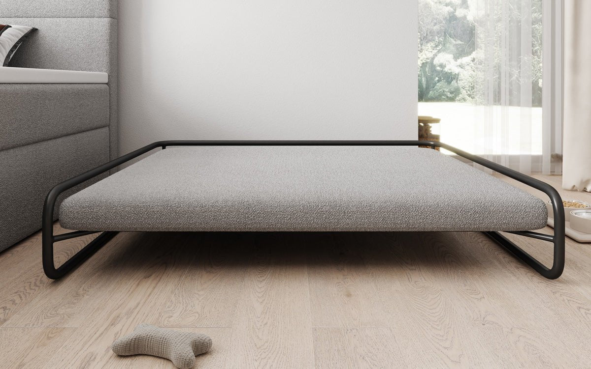 Hundebett Arlo 100×120 cm in Bouclé