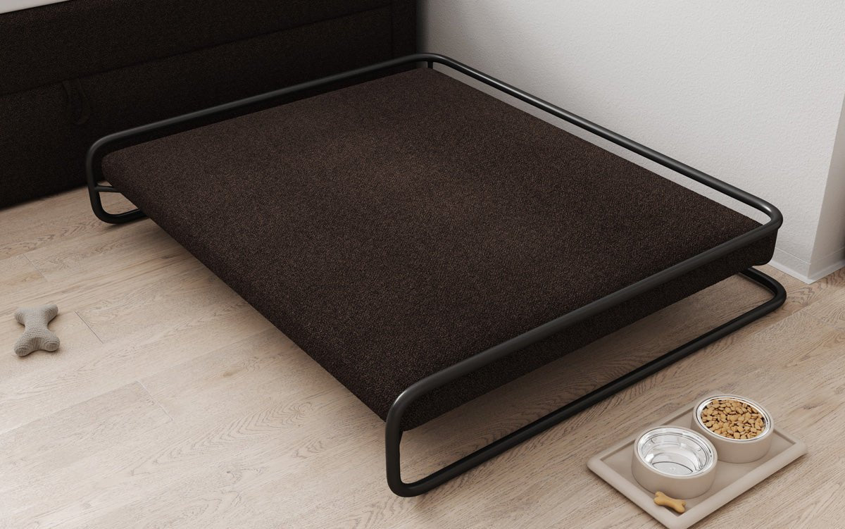 Hundebett Arlo 100×120 cm in Bouclé