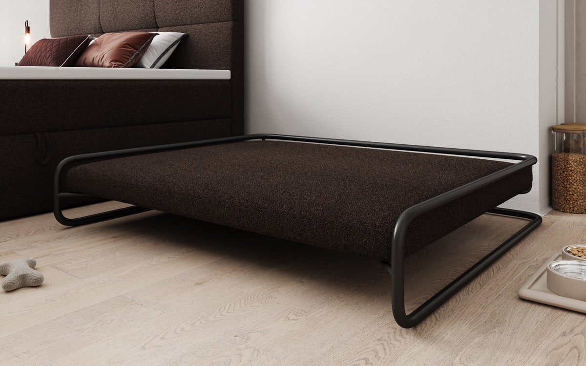 Hundebett Arlo 100×120 cm in Bouclé