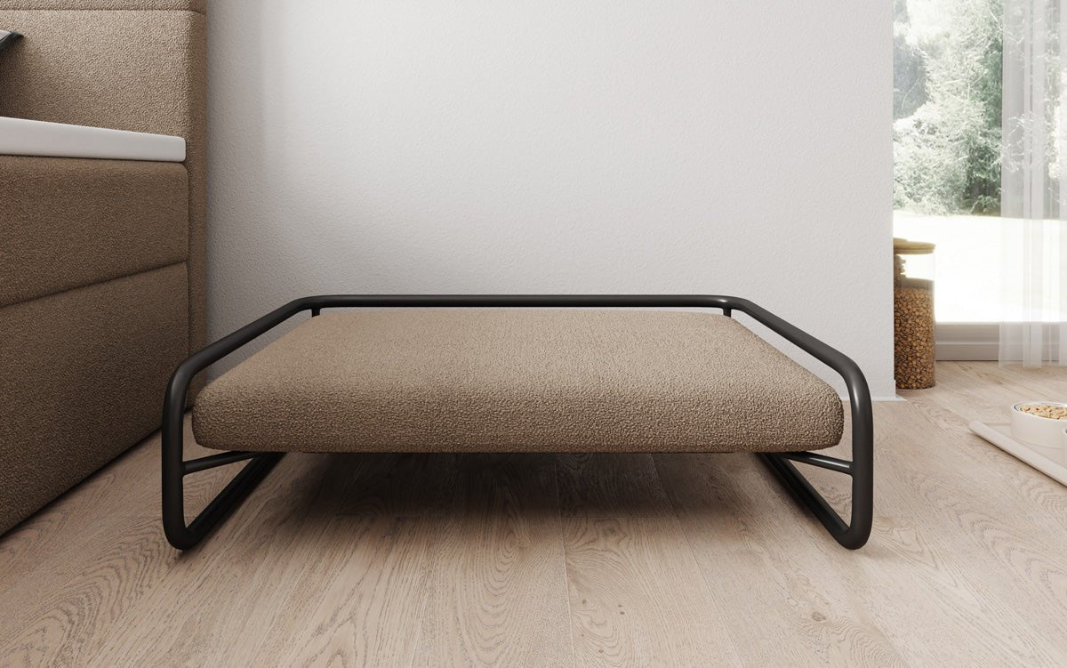 Hundebett Arlo 80 × 60 cm in Bouclé