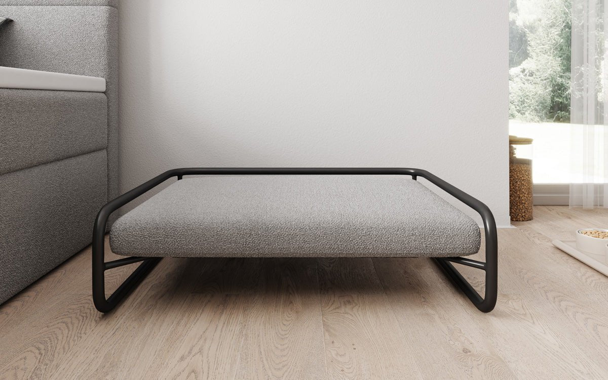 Hundebett Arlo 80 × 60 cm in Bouclé