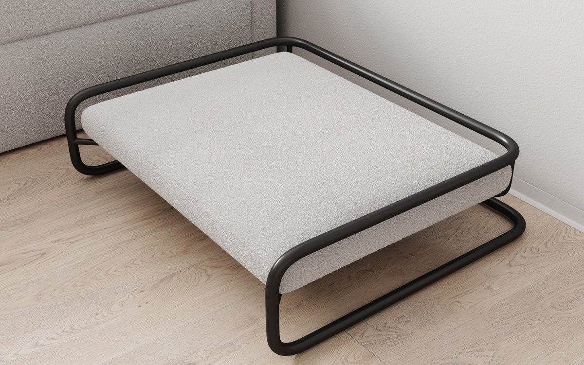 Hundebett Arlo 80 × 60 cm in Bouclé