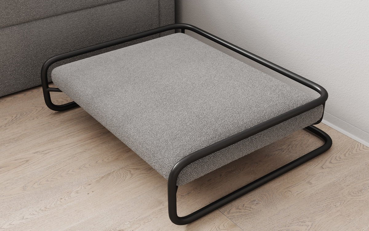 Hundebett Arlo 80 × 60 cm in Bouclé