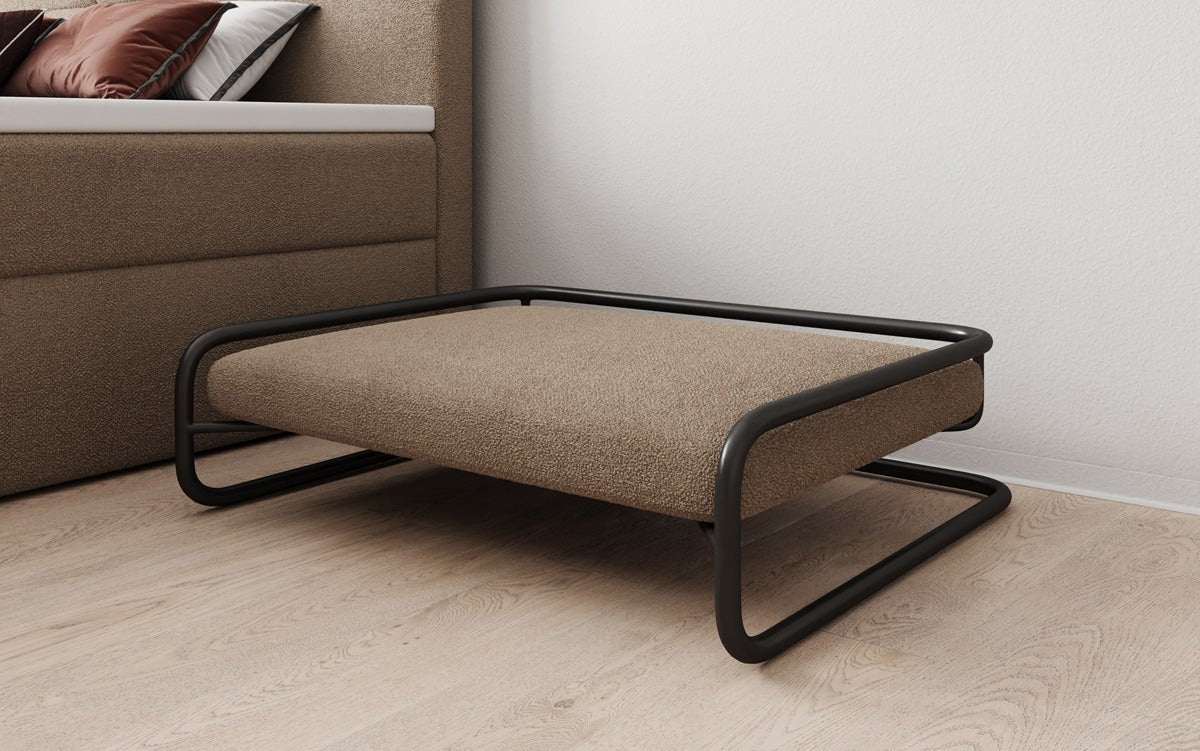 Hundebett Arlo 80 × 60 cm in Bouclé