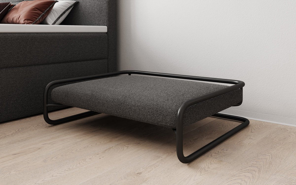 Hundebett Arlo 80 × 60 cm in Bouclé