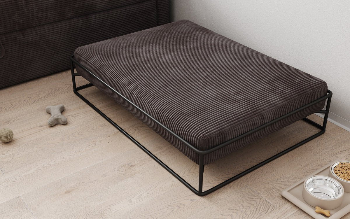 Hundebett Lumo 80 × 100 cm in Cord