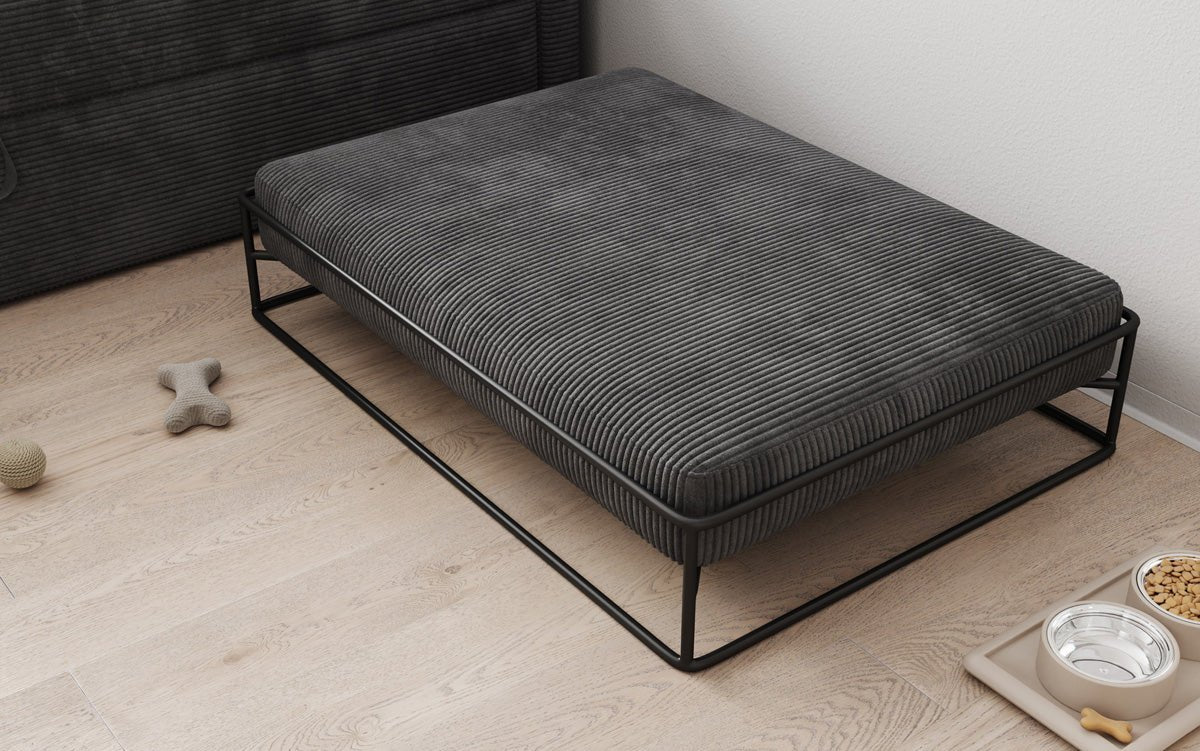 Hundebett Lumo 80 × 100 cm in Cord