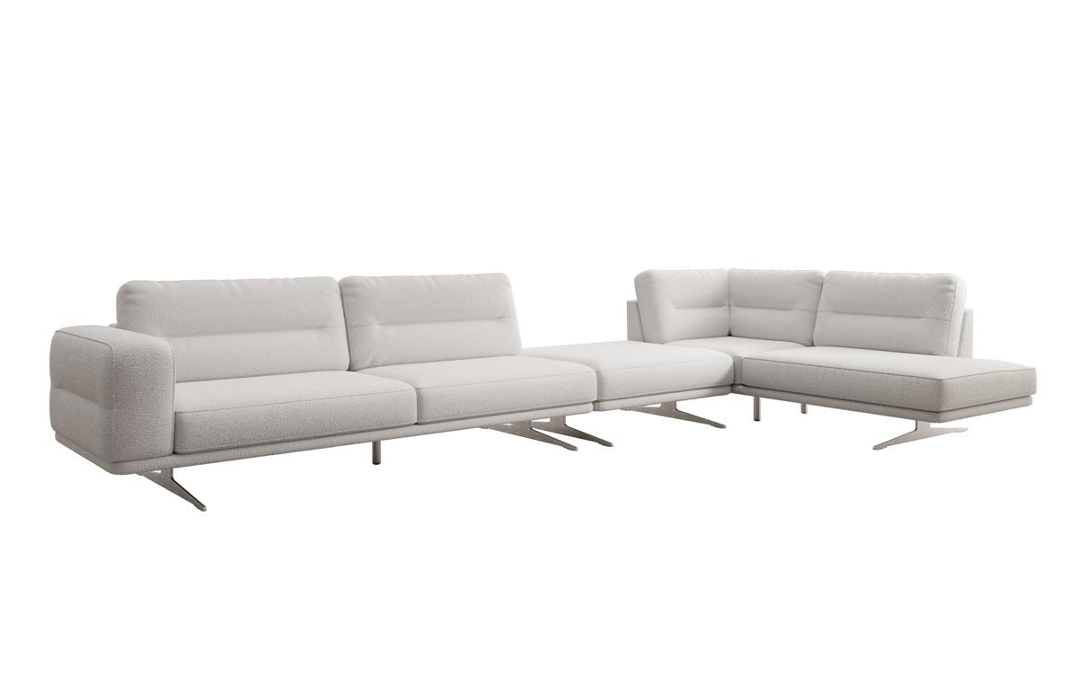 Designer Sofa Torino L Maxi in Bouclé